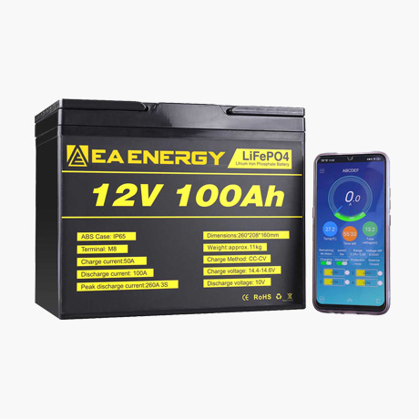 12V 100Ah Lithium Marine Battery