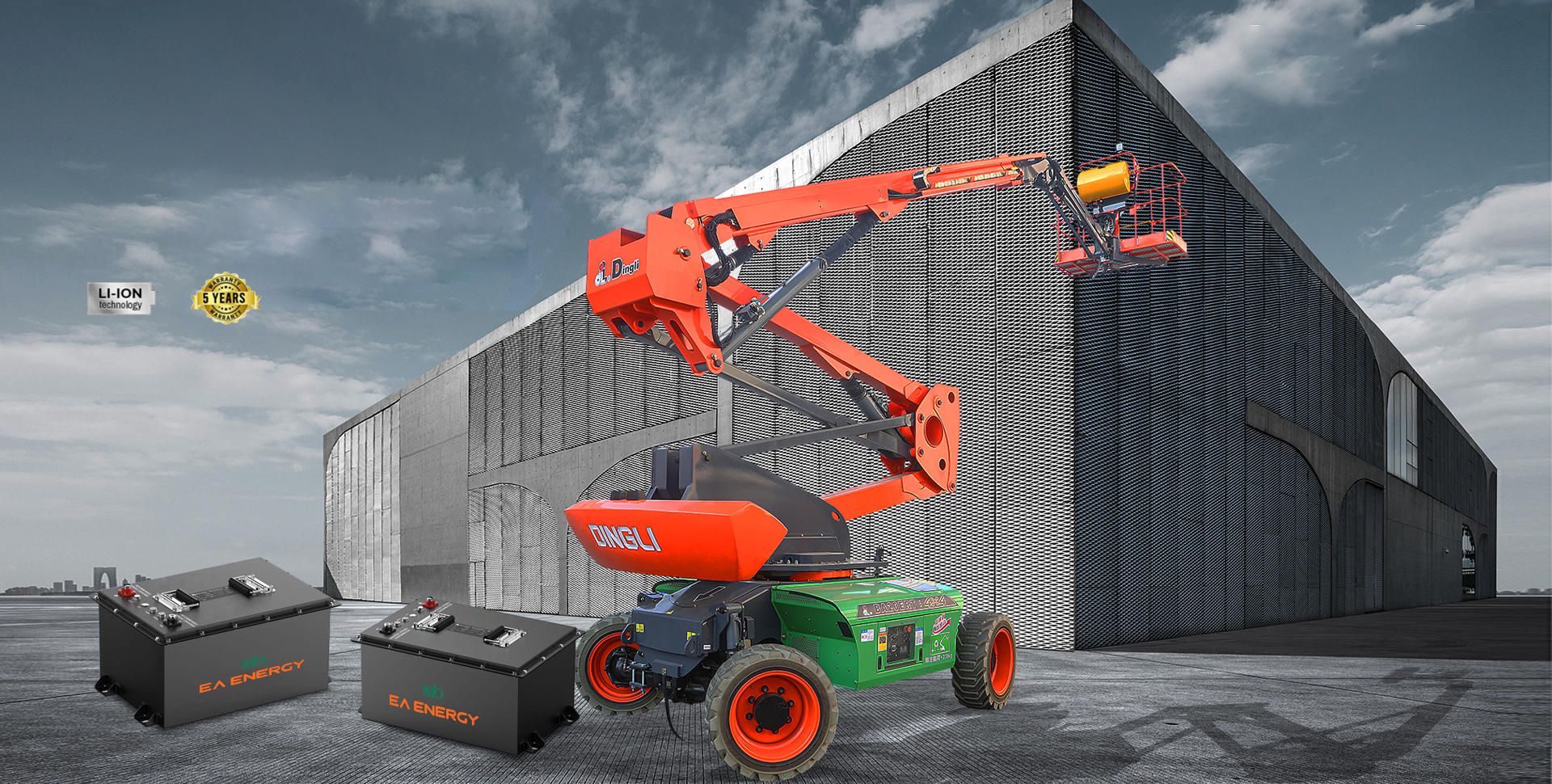 LiFePO4 Batteries  Aerial Work Platform