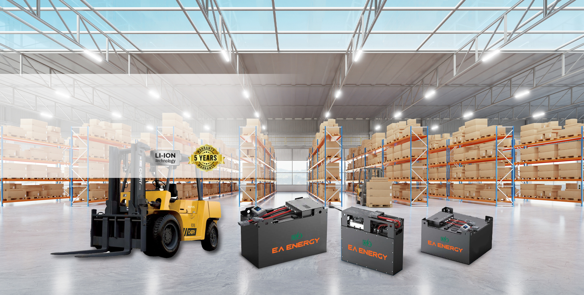 LiFeP04 Forklift Batteries