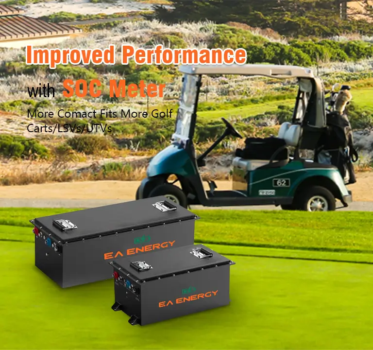 More Comact Fits More Golf  Carts/LSVs/UTVs