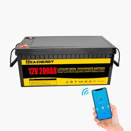 12V 200Ah Lithium Bluetooth Battery