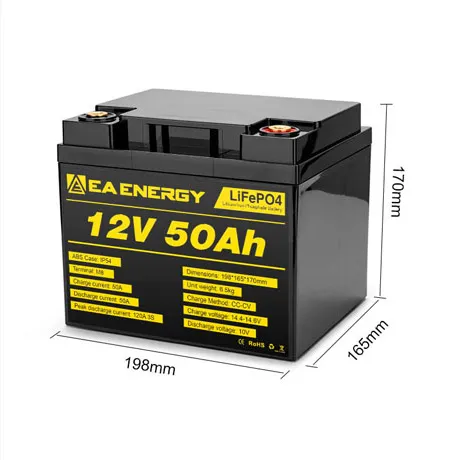 12V 50Ah Lithium Battery